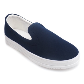 Sneakers Slip On M011 Blu Navy 1