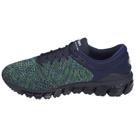 Scarpe da corsa Asics Gel-Quantum 360 Knit 2 M T840N-5884 blu navy 1