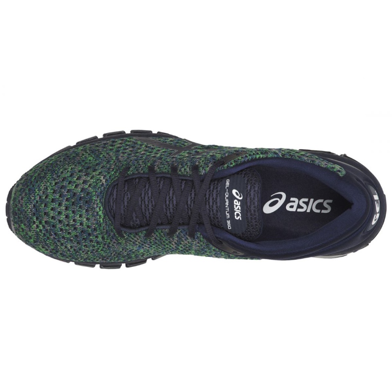 Scarpe da corsa Asics Gel-Quantum 360 Knit 2 M T840N-5884 blu navy 2