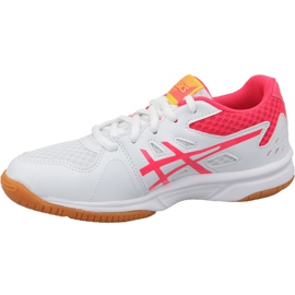 Asics Upcourt 3 Gs Jr 1074A005-104 scarpe da pallavolo multicolore bianco 1