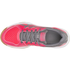 Asics Upcourt 3 Gs Jr 1074A005-700 scarpe da pallavolo multicolore rosa 2