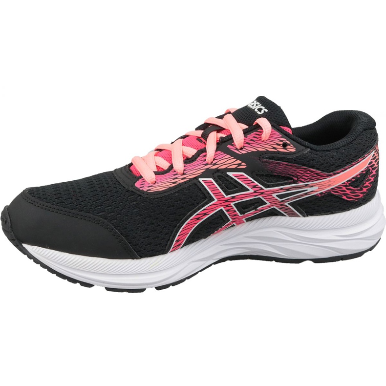 Scarpe da corsa Asics Gel-Excite 6 Gs Jr 1014A079-002 nero rosa 1