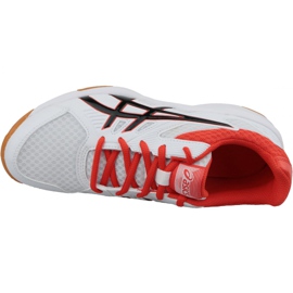 Asics Upcourt 3 M 1071A019-103 scarpe da pallavolo multicolore bianca 2