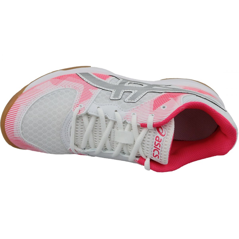 Scarpe da pallavolo Asics Gel-Tactic Gs Jr 1074A014-101 bianco grigio 2