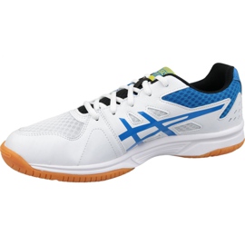Asics Upcourt 3 M 1071A019-104 scarpe da pallavolo multicolore bianca 1