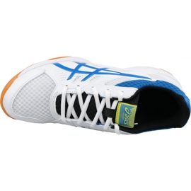 Asics Upcourt 3 M 1071A019-104 scarpe da pallavolo multicolore bianco 2