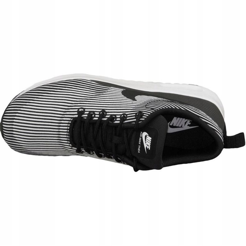 Nike Air Max Thea Jacquard W 718646-003 scarpe bianca nero 2