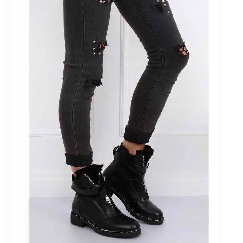 Stivali militari neri NC821 Black nero 2