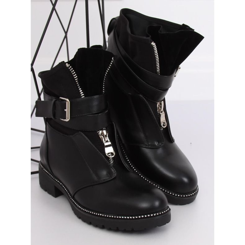 Stivali militari neri NC821 Black nero 1