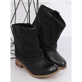Stivali neri militari 91E-18 Black nero 1