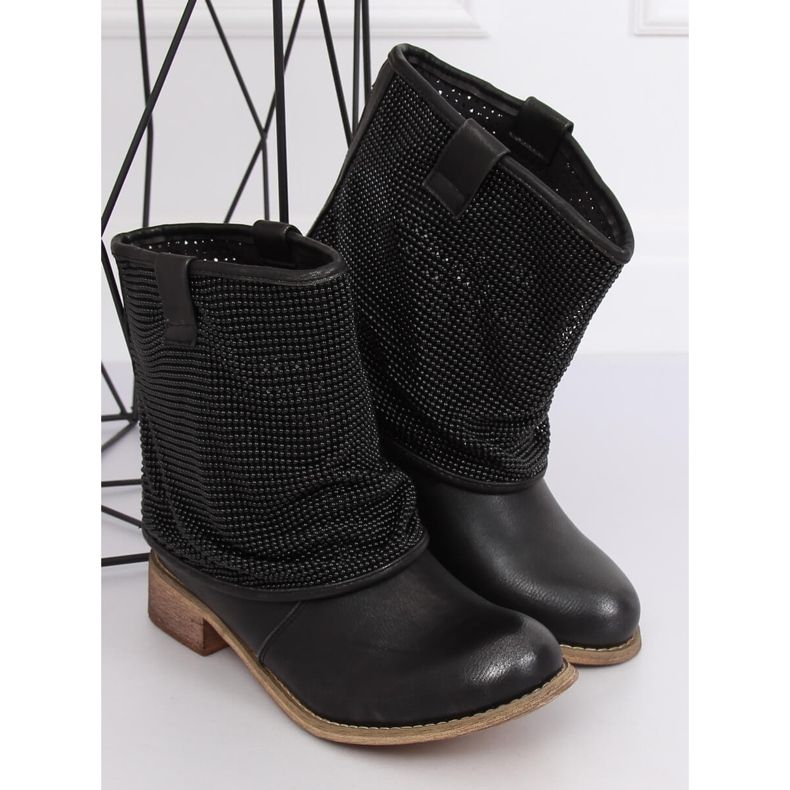 Stivali neri militari 91E-18 Black nero 1