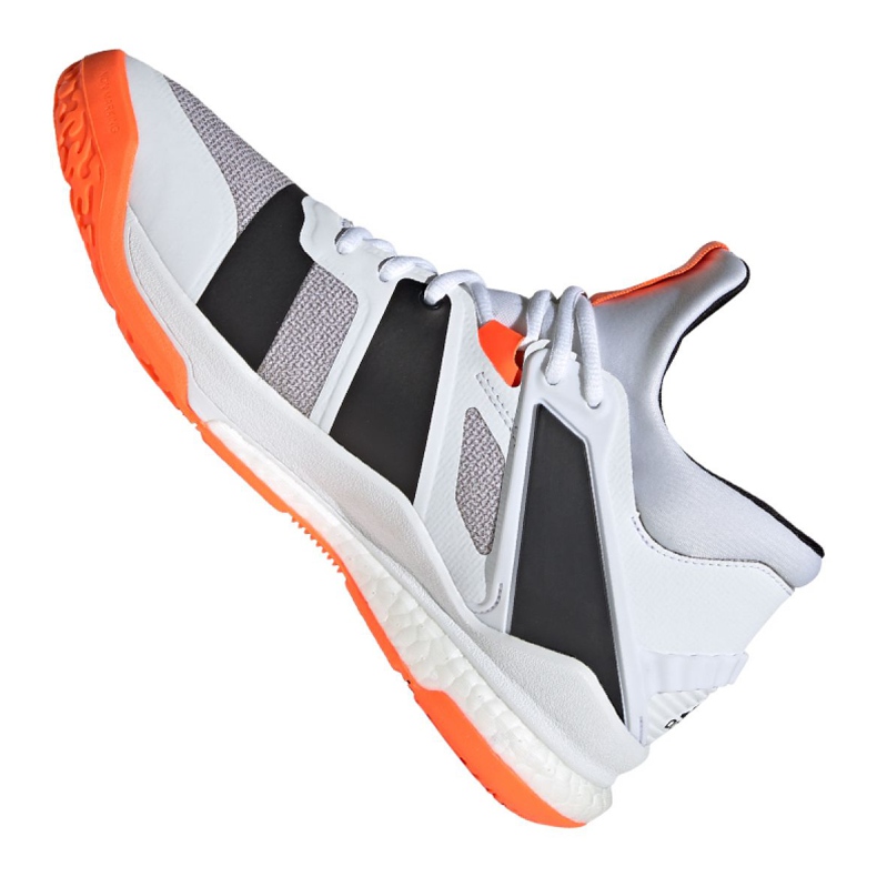 Scarpe adidas Stabil X Mid M F33827 bianco bianco 1