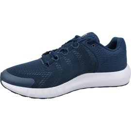Under Armour Micro G Pursuit Bp M 3021953-401 scarpe da corsa blu navy 1