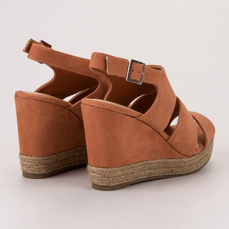 Best Shoes Sandali con espadrillas arancioni arancia 1