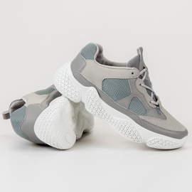 SHELOVET Sneakers grigie alla moda grigio 1