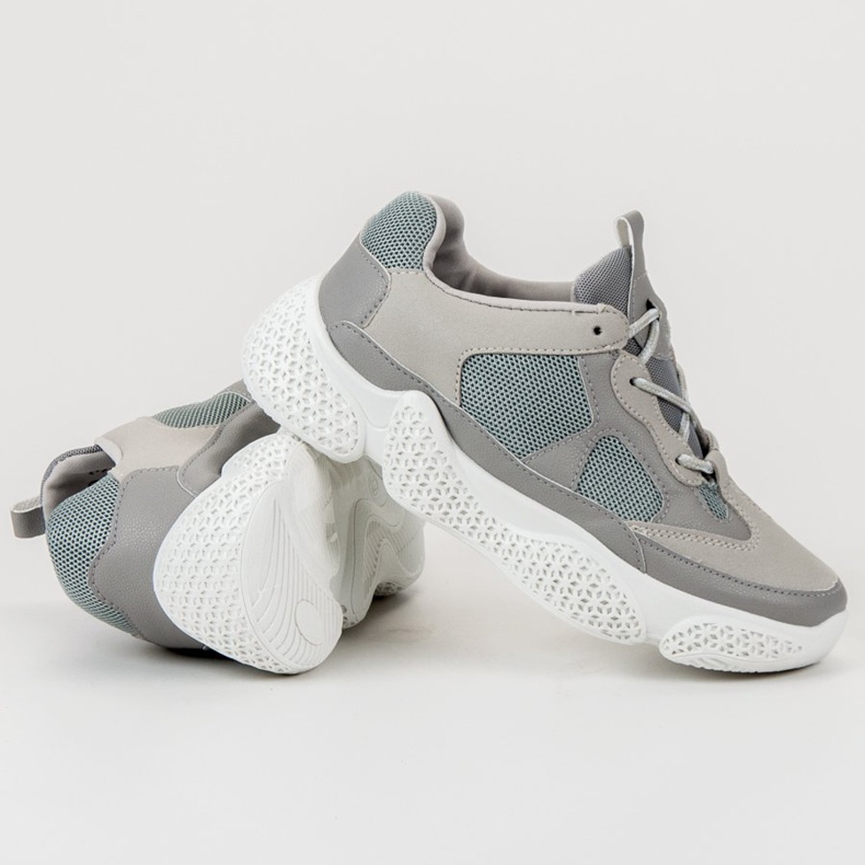 SHELOVET Sneakers grigie alla moda grigio 1