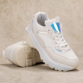 SHELOVET Scarpe sportive da donna bianco 1