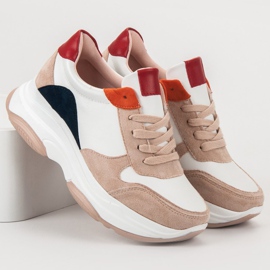 SDS Scarpe da ginnastica leggere marrone multicolore 2