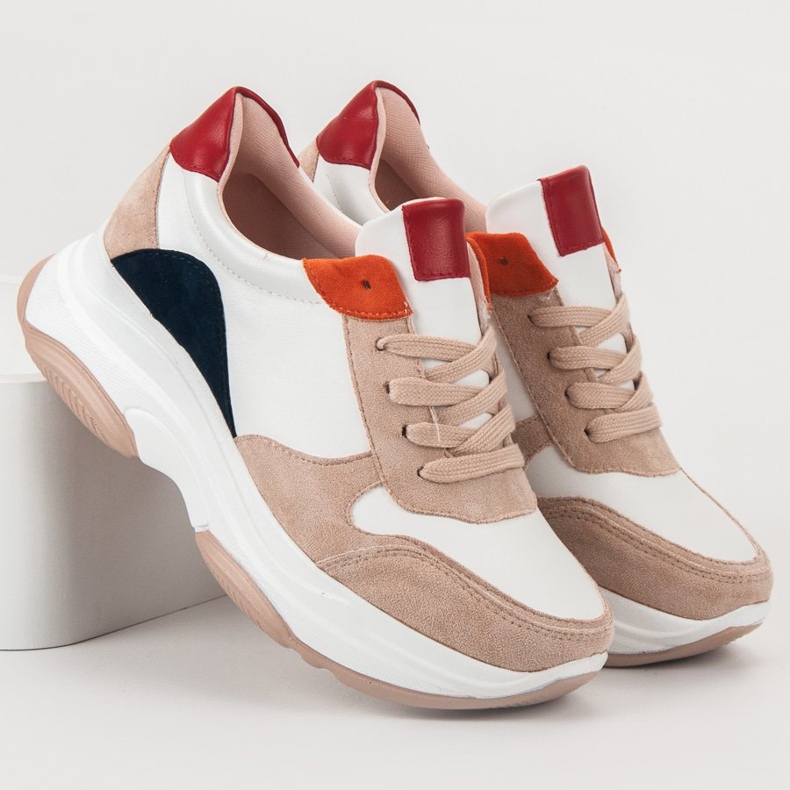 SDS Scarpe da ginnastica leggere marrone multicolore 2