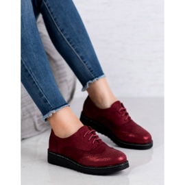 Bestelle Scarpe sulla piattaforma rosso 1