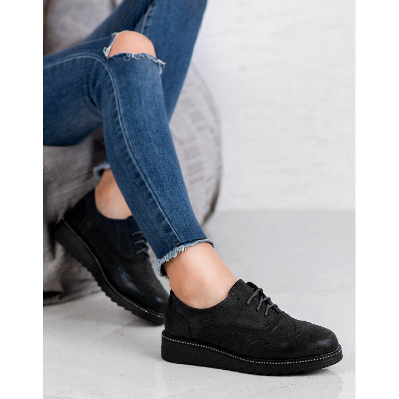 Bestelle Scarpe sulla piattaforma nero 1