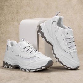 SHELOVET Scarpe sportive comode bianca 1