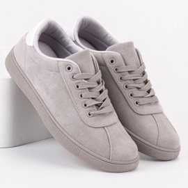 Ideal Shoes Scarpe stringate grigie grigio 2