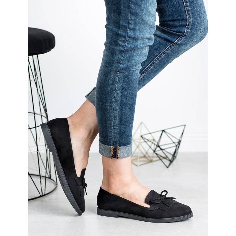 SHELOVET Mocassini neri nero 1