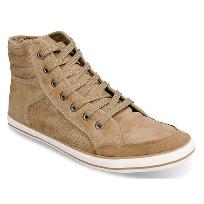 501 Sneakers boxer alte color cammello marrone 2