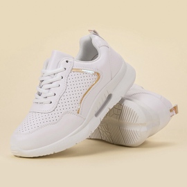 SHELOVET Scarpe sportive da donna bianco 1