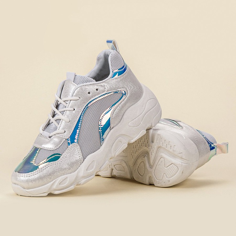 SHELOVET Scarpe sportive alla moda grigio 2