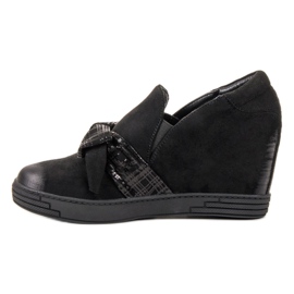 Vinceza Vizi per scarpe con zeppa nero 1