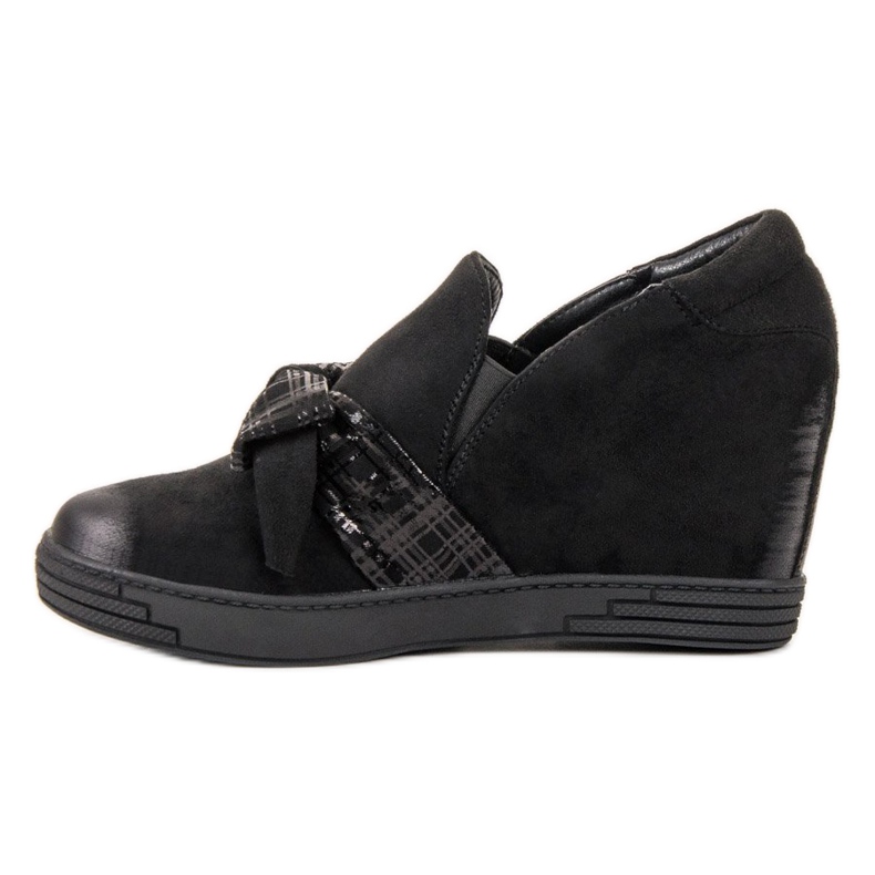 Vinceza Vizi per scarpe con zeppa nero 1
