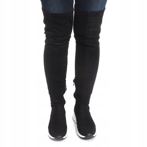 Stivali Con Suola Bianche 6680-PG Nero 2