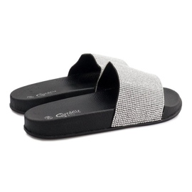 Pantofole Lucide Con Paillettes SL-32 Nere grigio 2