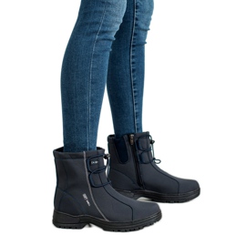 Ax Boxing Stivali da neve blu scuro 2