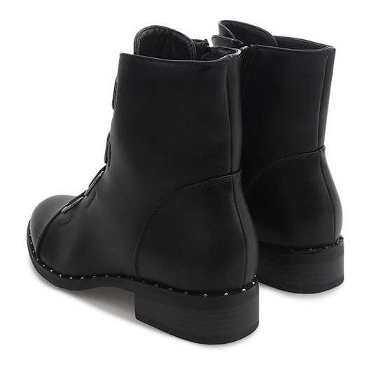Stivali caldi con gomme 6229-1 Nero 1