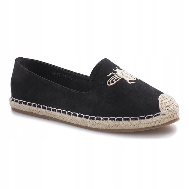 Espadrillas nere Landberry nero 1