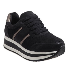 Sneakers nere sulla piattaforma 99-09 nero 1