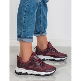 Ax Boxing Scarpe sportive bordeaux rosso 1