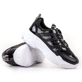 Ax Boxing Sneakers Con Paillettes nero 1