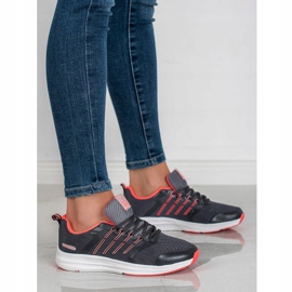 Ax Boxing Scarpe sportive leggere nero rosa 2