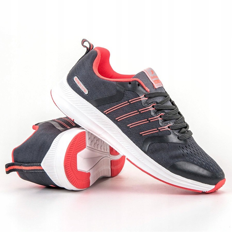 Ax Boxing Scarpe sportive leggere nero rosa 1