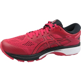 Scarpe da corsa Asics Gel-Kayano 26 M 1011A541-600 rosso 1