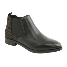 Caprice Stivali da donna in pelle 25327 Nero 1