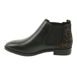 Caprice Stivali da donna in pelle 25327 Nero 2