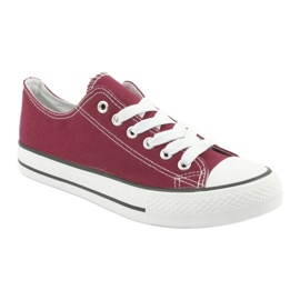 Sneakers stringate Atletico CNSD-1 bordeaux bianco multicolore 1