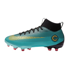 Nike Mercurial Superfly 6 Academy Gs CR7 Mg Jr AJ3111-390 scarpe da calcio blu 1