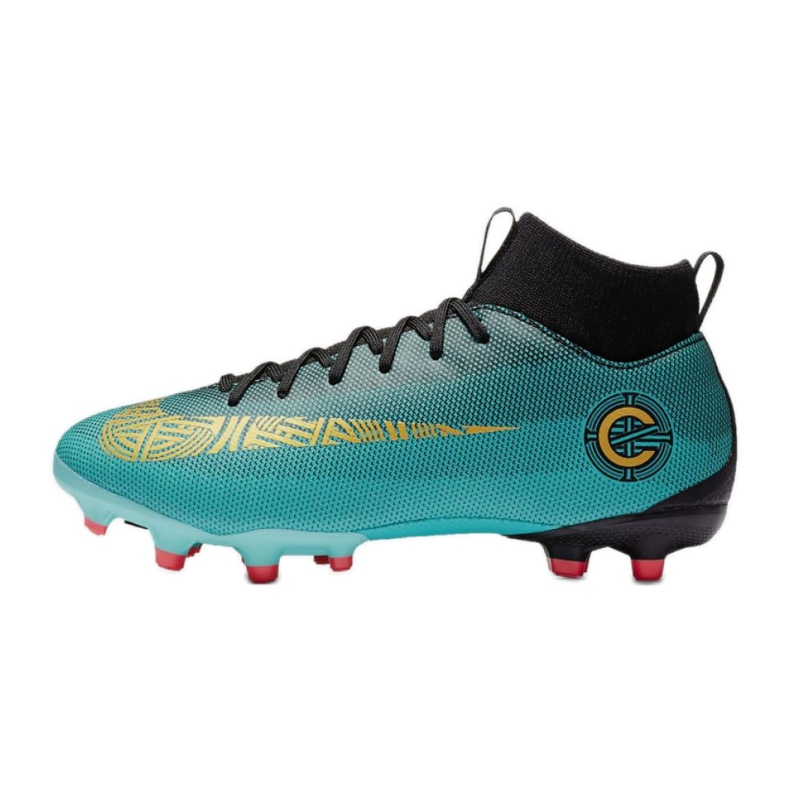 Nike Mercurial Superfly 6 Academy Gs CR7 Mg Jr AJ3111-390 scarpe da calcio blu 1