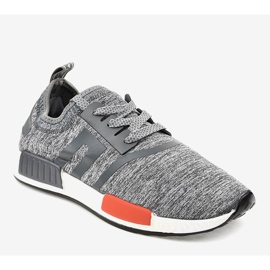Scarpe sportive grigie MD01A-3 grigio 1